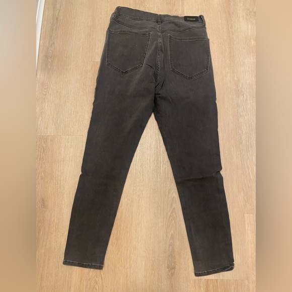 Express high rise grey jeans- size 12 - Picture 2 of 3